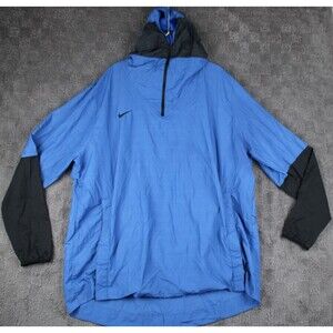 Middle Tennessee State University Jacket XXL Blue 1/4 Zip Dri Fit Player Issued